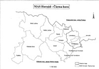 Mapa územia MAS
